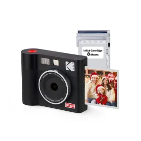 KODAK Mini Shot 3 ERA 4PASS 2-in-1 Instant Camera and Photo Printer (3x3) (Camera   8 Sheets)