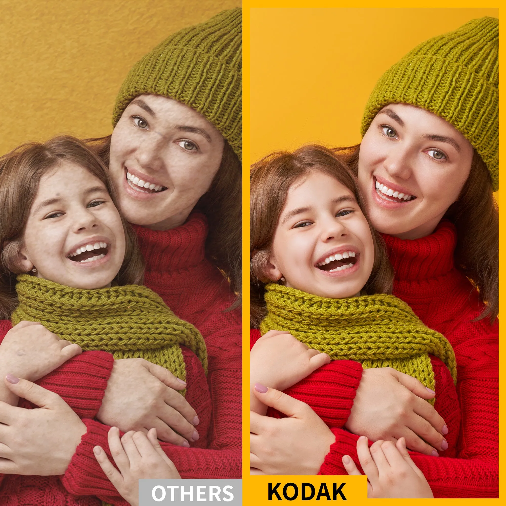 KODAK Mini Shot 3 ERA 4PASS 2-in-1 Instant Camera and Photo Printer (3x3) (Camera   8 Sheets)