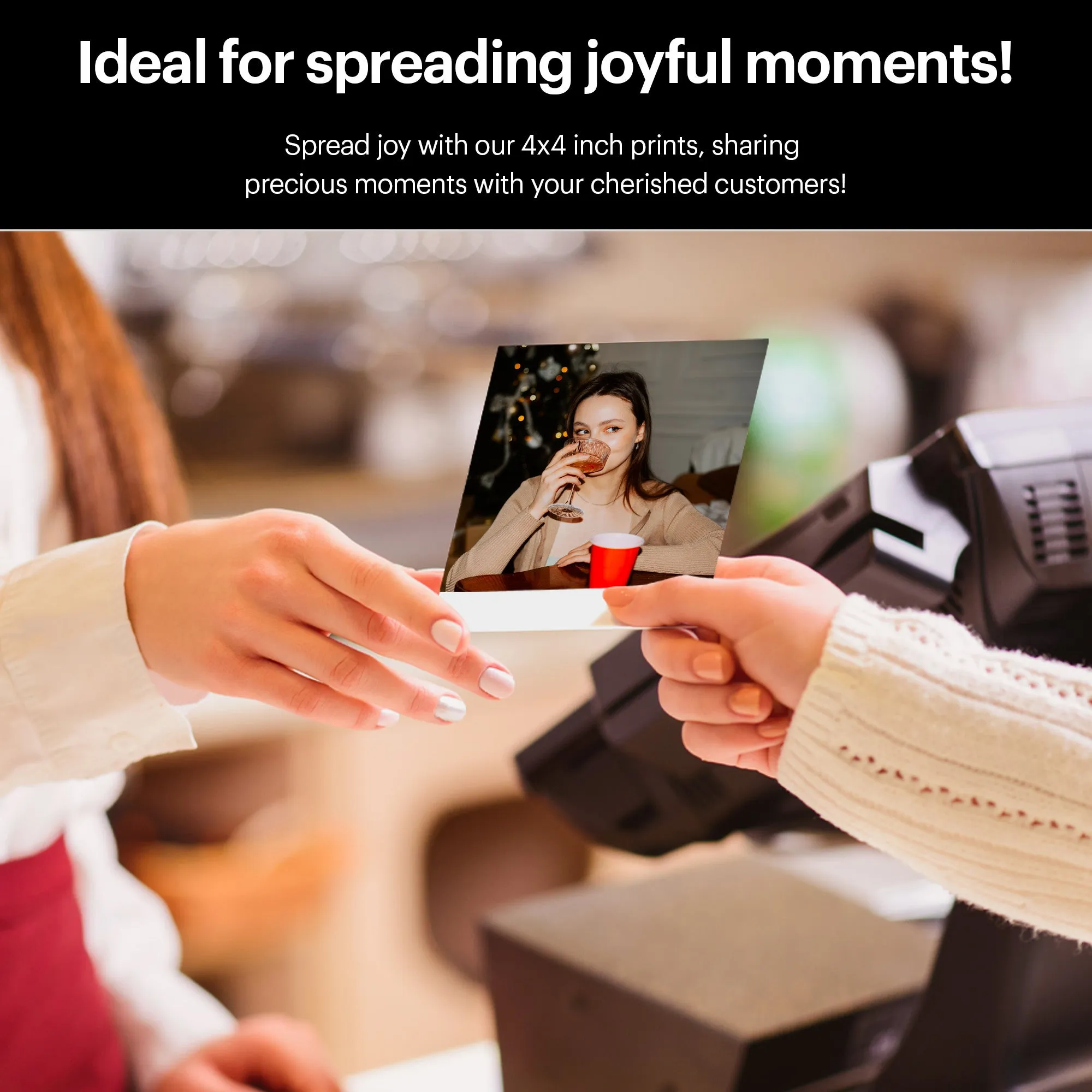 KODAK Mini Shot 4 ERA 2-in-1 Instant Camera and Photo Printer (4x4) (Camera   8 Sheets)