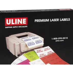 Laser Labels-White