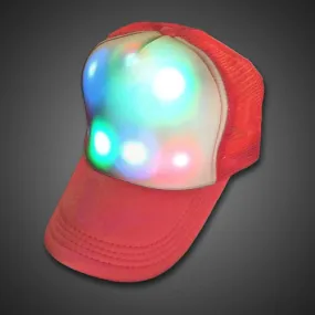 LED Light Up Cap Trucker Baseball Hat