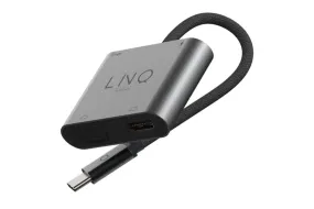 LINQ 4-in-1 USB-A USB-C VGA-HDMI Adapter
