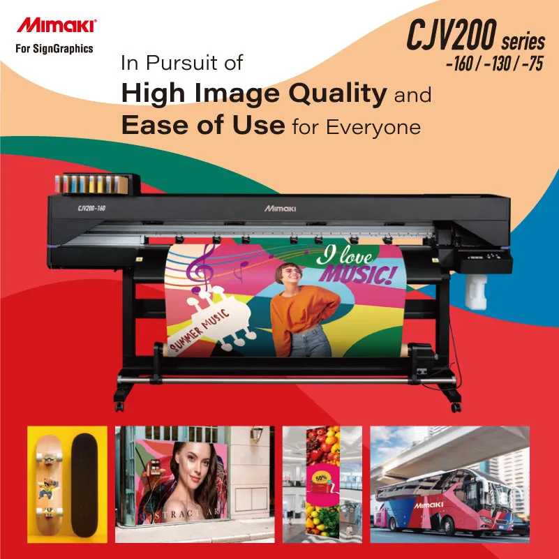 Mimaki CJV200 Integrated Printer/Cutter
