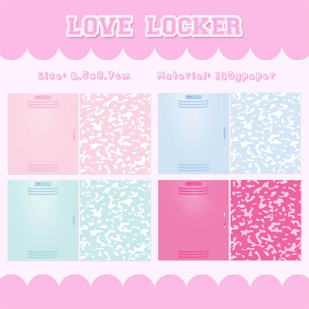 Mini 3-Ring Binder Photo Album Love Heart Hollow