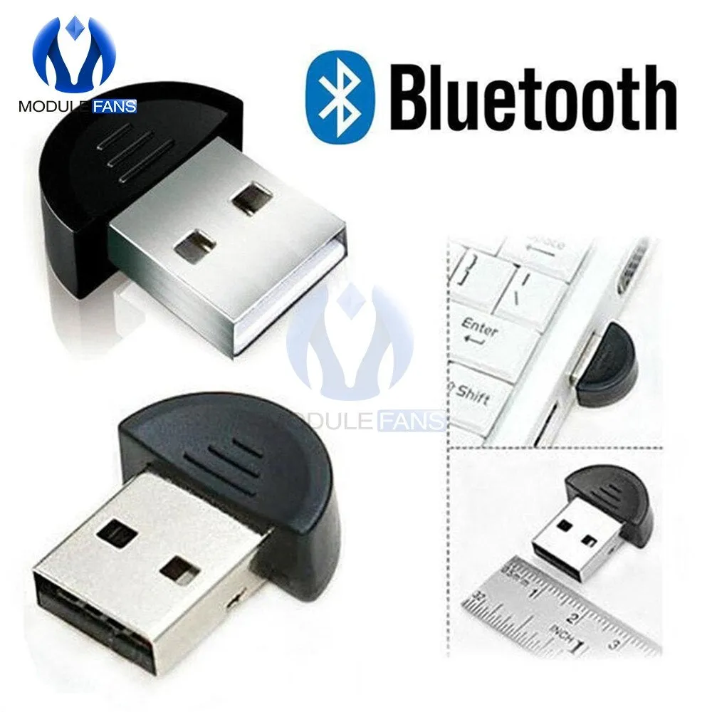 Mini USB Bluetooth Adapter Wireless Dongle For Windows XP Win7 Laptop PC Vista