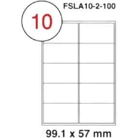 MULTI PURPOSE WHITE LABEL-99.1X57mm