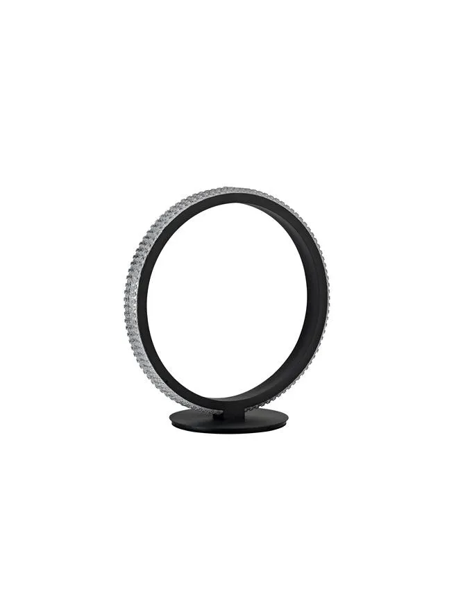 NAG Table Lamp In Sandy Black Aluminium & Acrylic - ID 10234