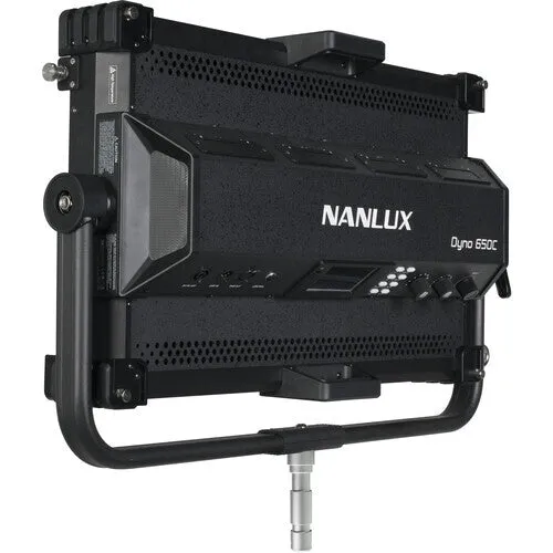 Nanlux Dyno 650C RGBWW LED Soft Panel 2700K to 20000K with Pole Operation