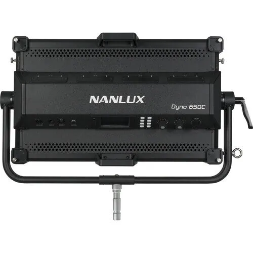Nanlux Dyno 650C RGBWW LED Soft Panel 2700K to 20000K with Pole Operation