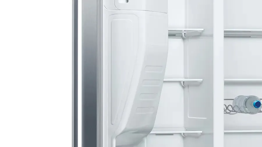 Neff N70 KA3923IE0G Frost Free Freestanding American Fridge Freezer Stainless Steel