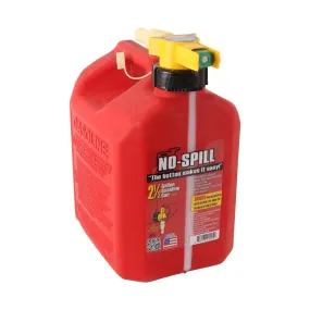 No-Spill Premium Petrol Fuel Jerry Can with Spill-Proof Nozzle - 10L