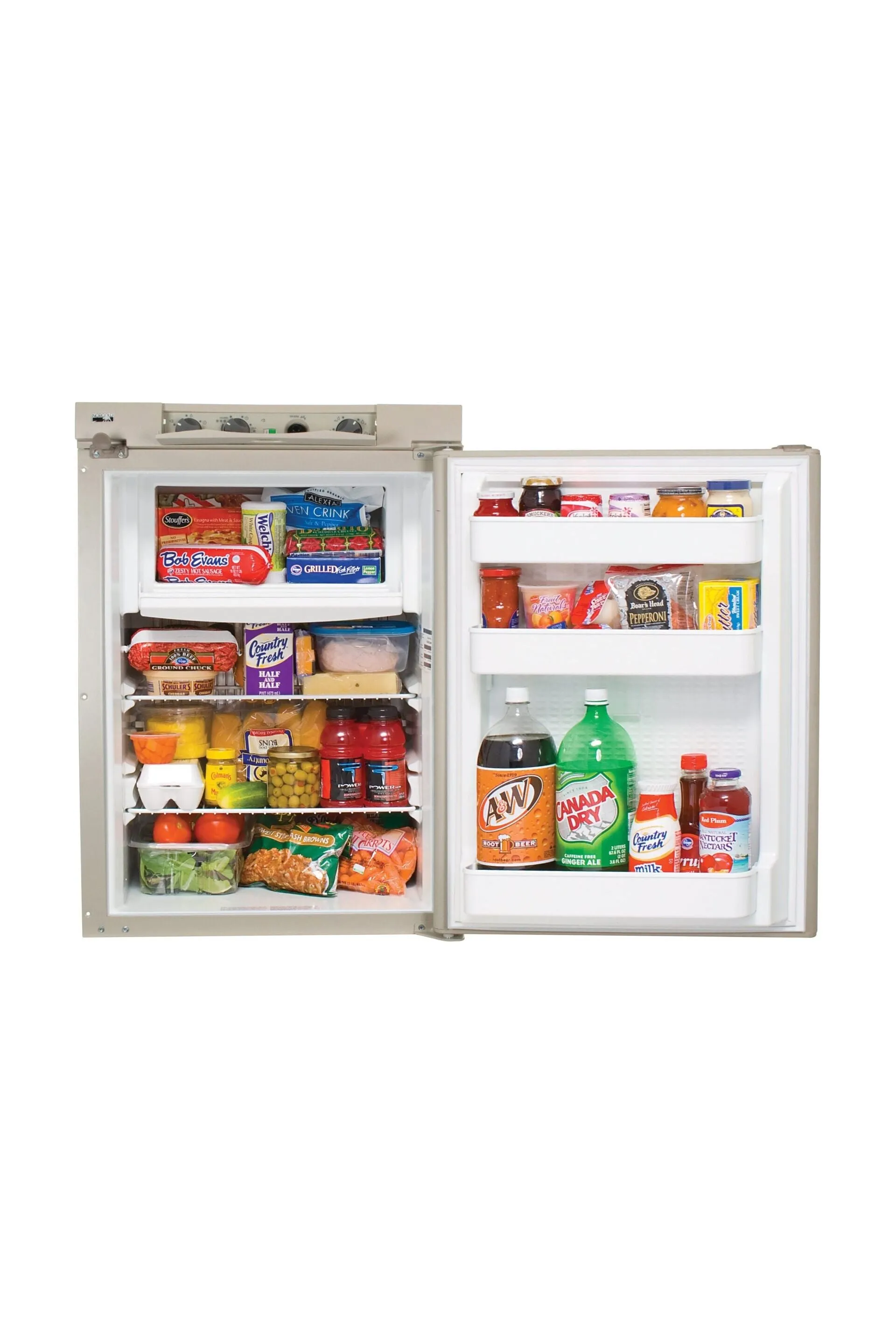 Norcold 2.7 cu ft AC/DC/LP 3-Way Refrigerator Taupe
