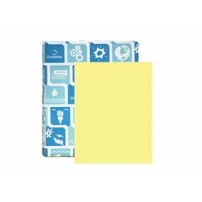 (Open Ream) Domtar Index Paper, 110 lbs, 8.5" x 11", Canary (Case or Ream)