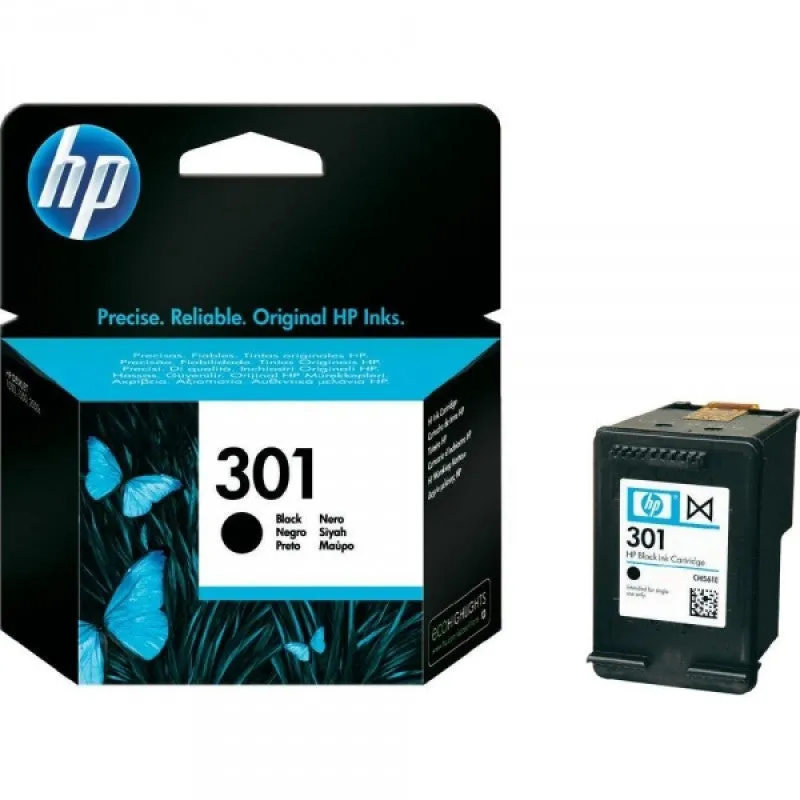 Original HP 301 Black Ink