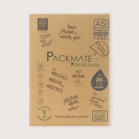 Packmate Gold Copier - A5, 1 Ream, 500 Sheet (Pack of 2)  Made From 100% Recycled Paper