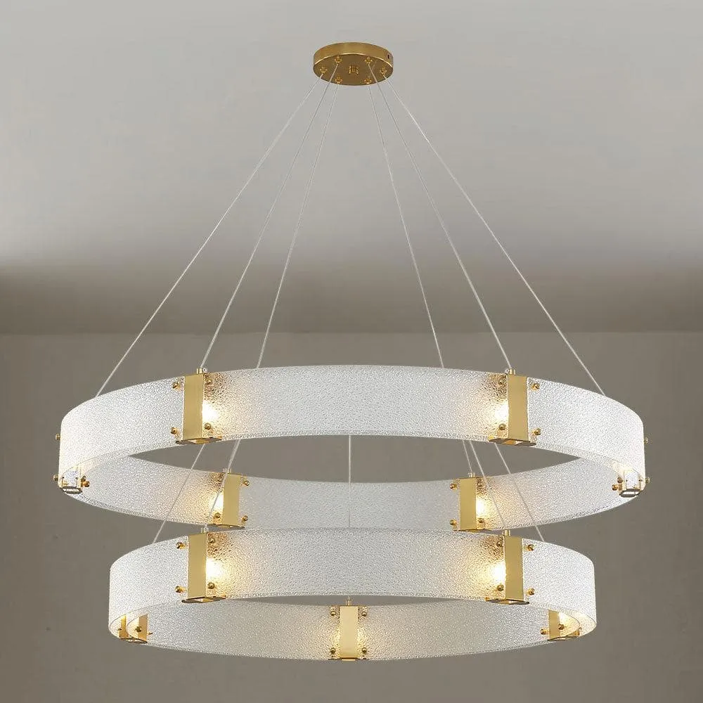 Parallel Ring Chandelier