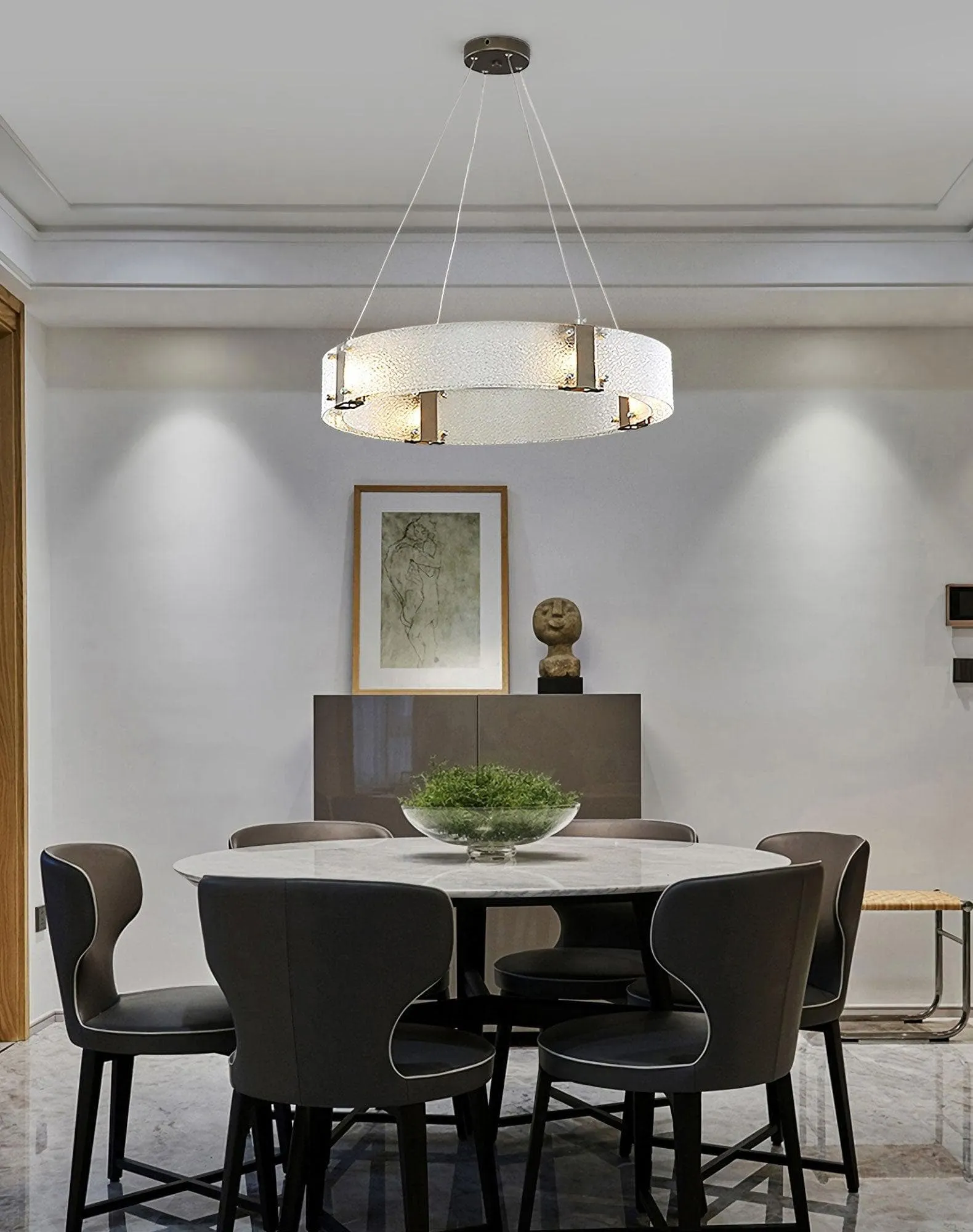 Parallel Ring Chandelier