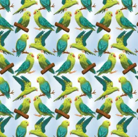 Patterned Heat Transfer Vinyl - Birds