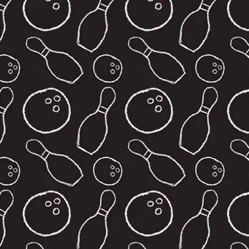 Patterned Heat Transfer Vinyl - Bowling Balls