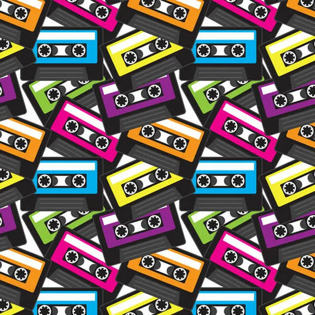 Patterned Heat Transfer Vinyl - Cassettes