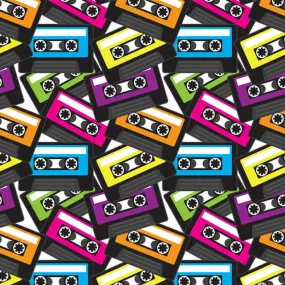 Patterned Heat Transfer Vinyl - Cassettes