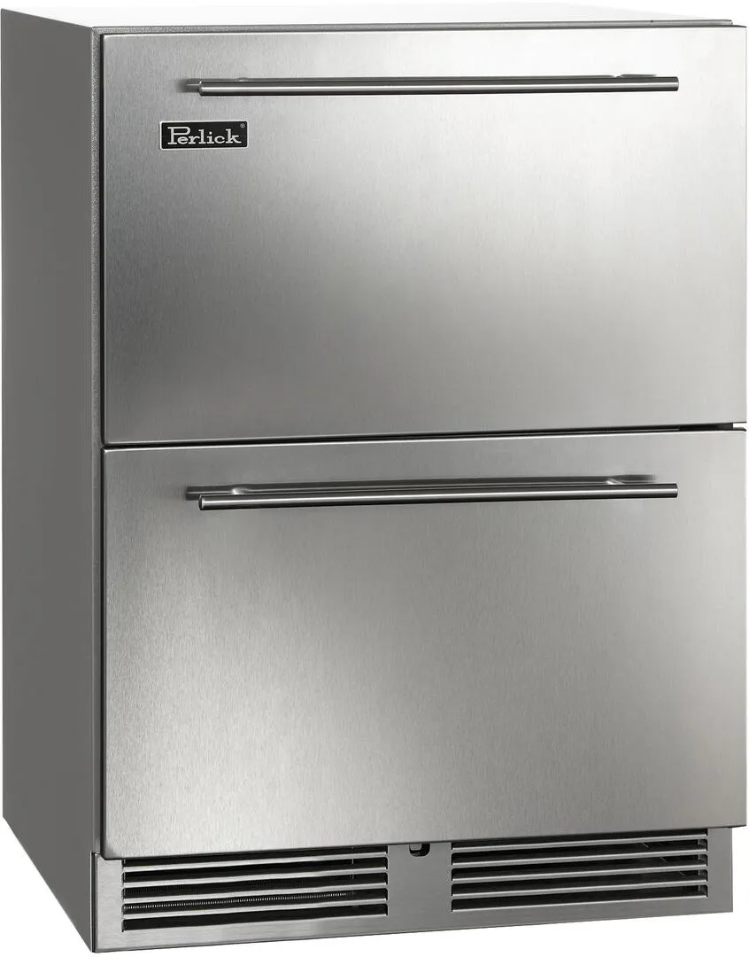 Perlick 24 inch C Series Counter Depth Drawer Refrigerator HC24RO-4-5
