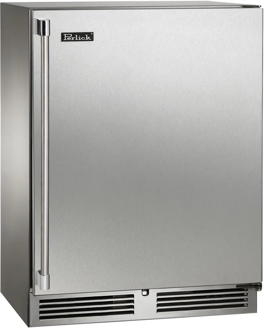 Perlick 24 inch Outdoor Built-In Counter Depth Refrigerator HH24RM-4-1