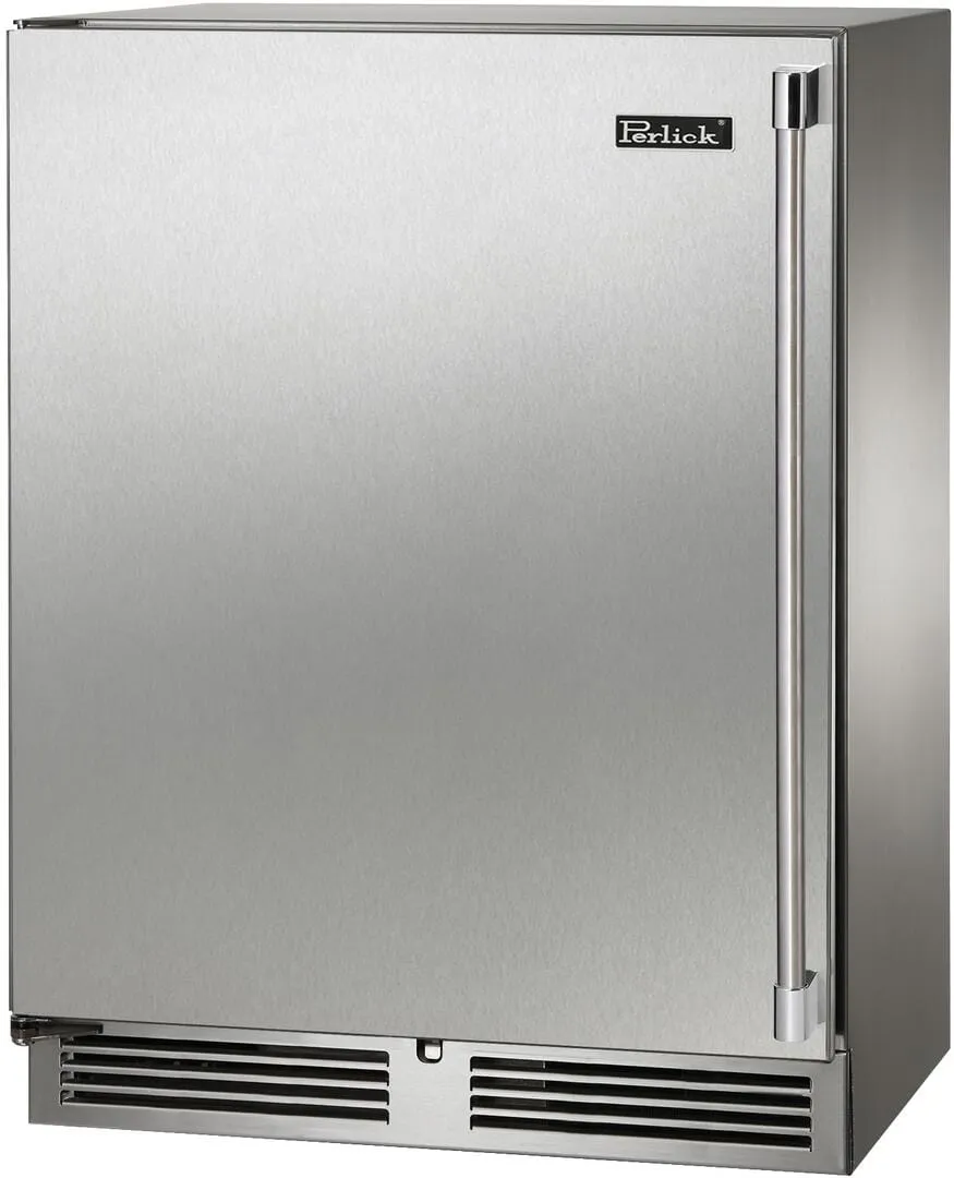 Perlick 24 inch Outdoor Built-In Counter Depth Refrigerator HH24RM-4-1