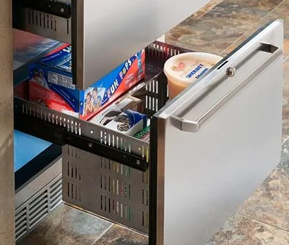 Perlick 24 inch Signature Series 5.2 cu ft Drawer Freezer HP24FS-4-5