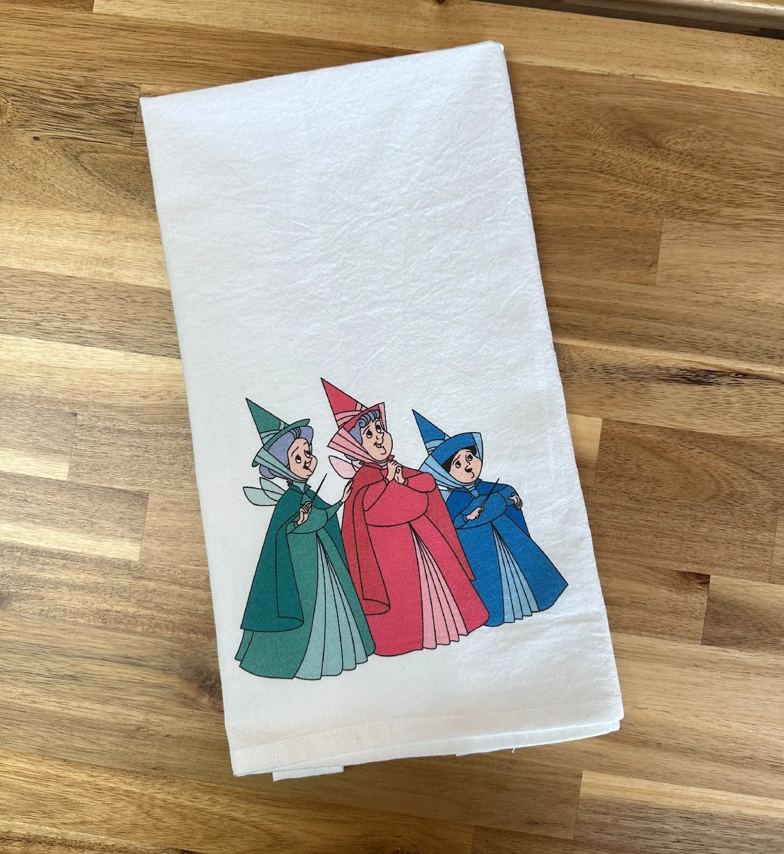 Personalized Flour Sack Tea Towels with Photo
