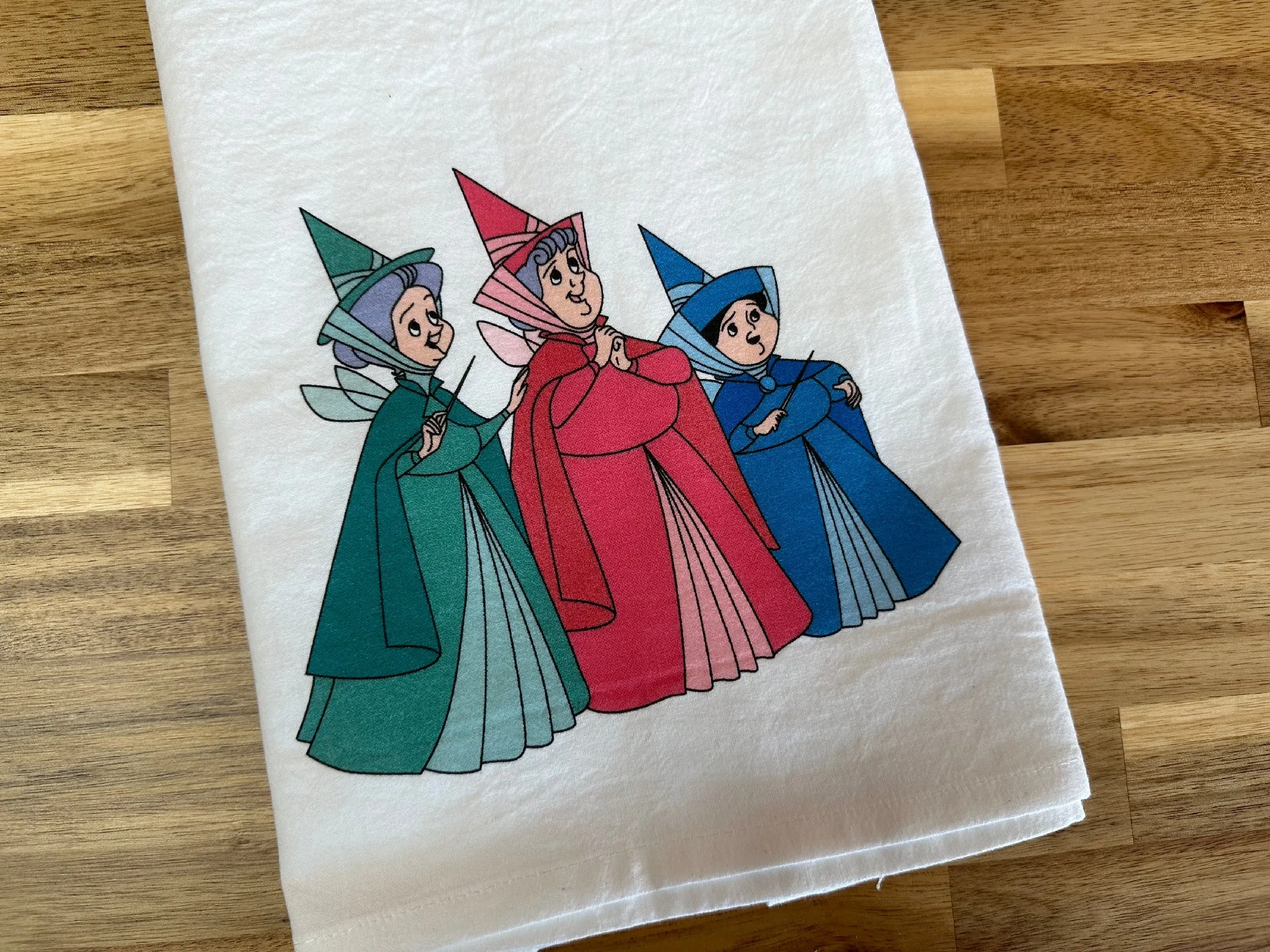 Personalized Flour Sack Tea Towels with Photo