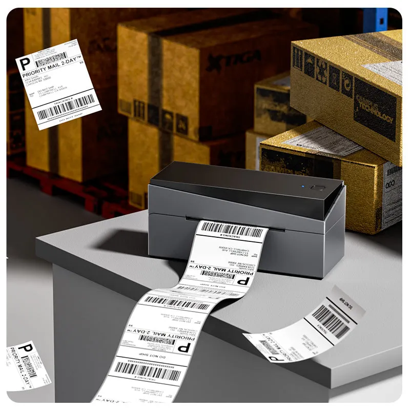 Phomemo PM249-BTZ Bluetooth Direct Connect Shipping Label Printer