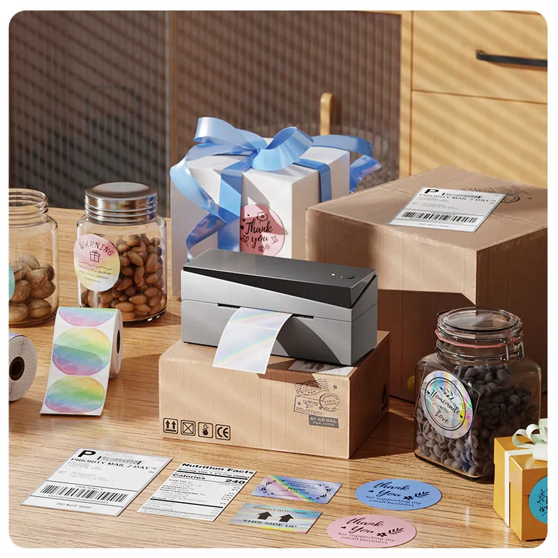 Phomemo PM249-BTZ Bluetooth Direct Connect Shipping Label Printer