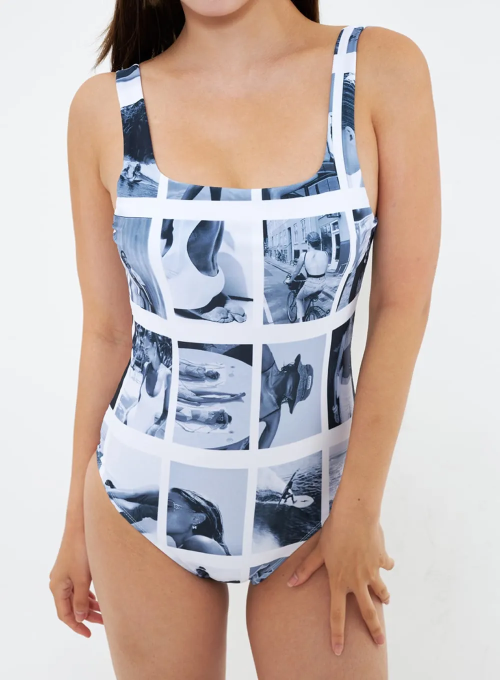 Photo Print Swimsuit IU302
