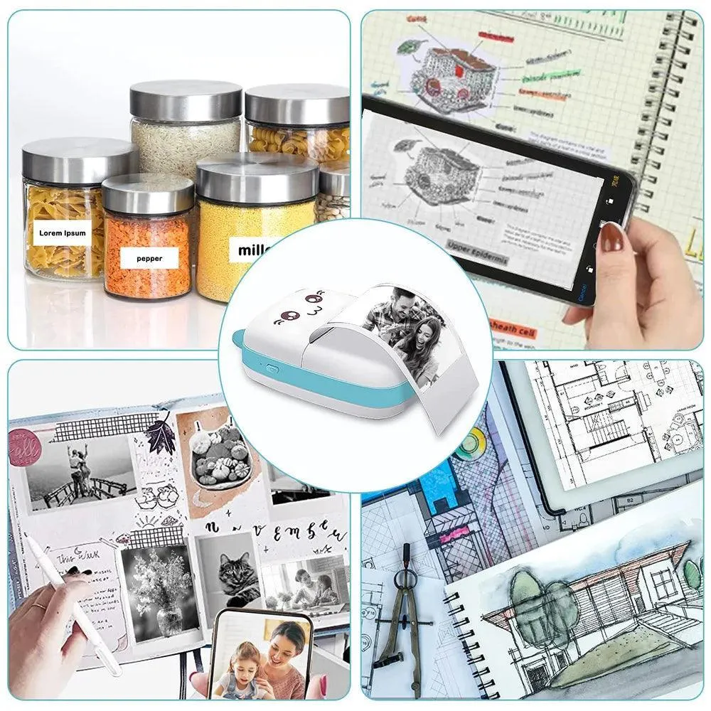 Portable Bluetooth Printer for Kids: Creative Learning Fun