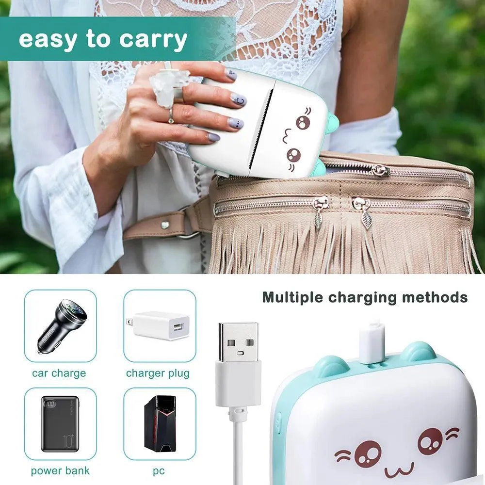 Portable Bluetooth Printer for Kids: Creative Learning Fun