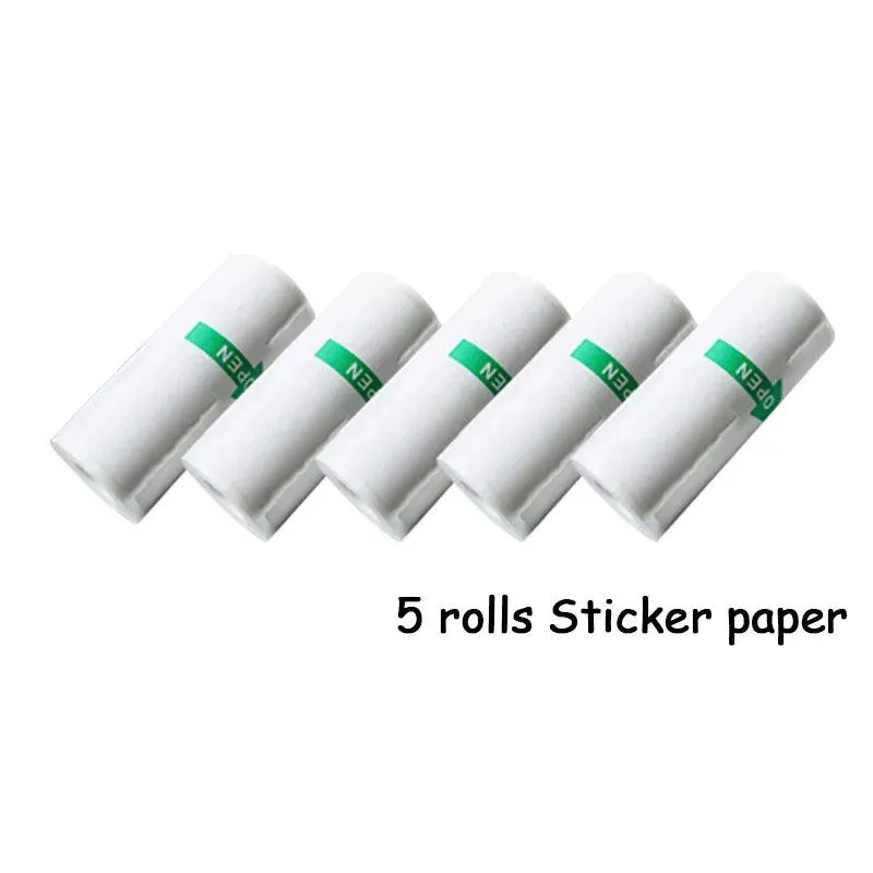 Portable Bluetooth Thermal Printer for Labels, Photos & DIY - Wireless, Compact & High Resolution