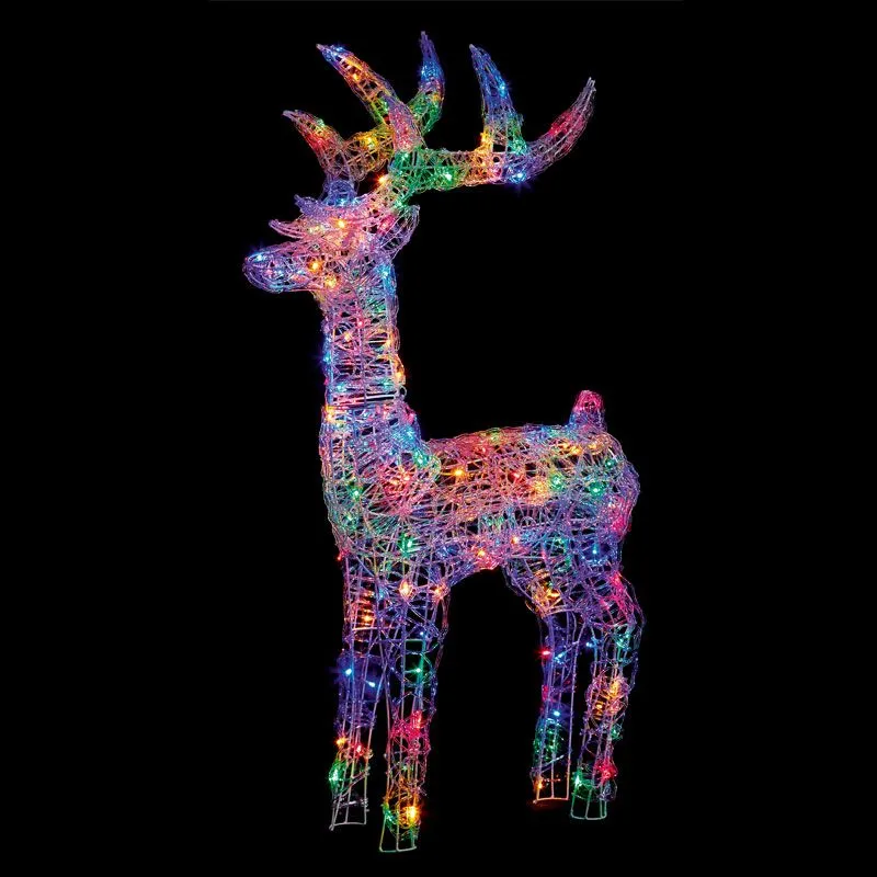Premier 1.15m Lit Soft Acrylic Reindeer