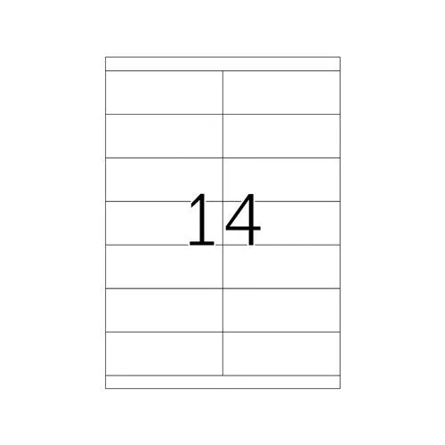 Premium Label A4 105 x 39mm (4654)