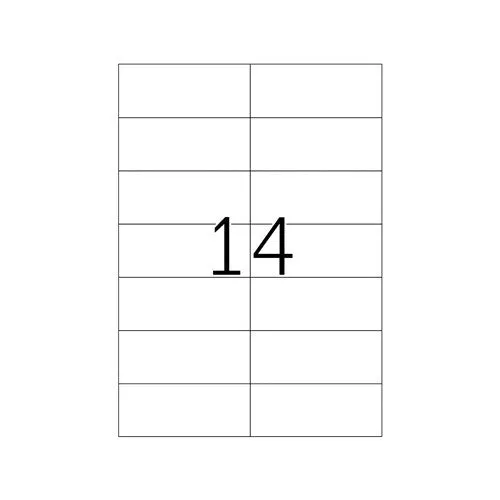 Premium Label A4 105 x 42.3mm (4674)