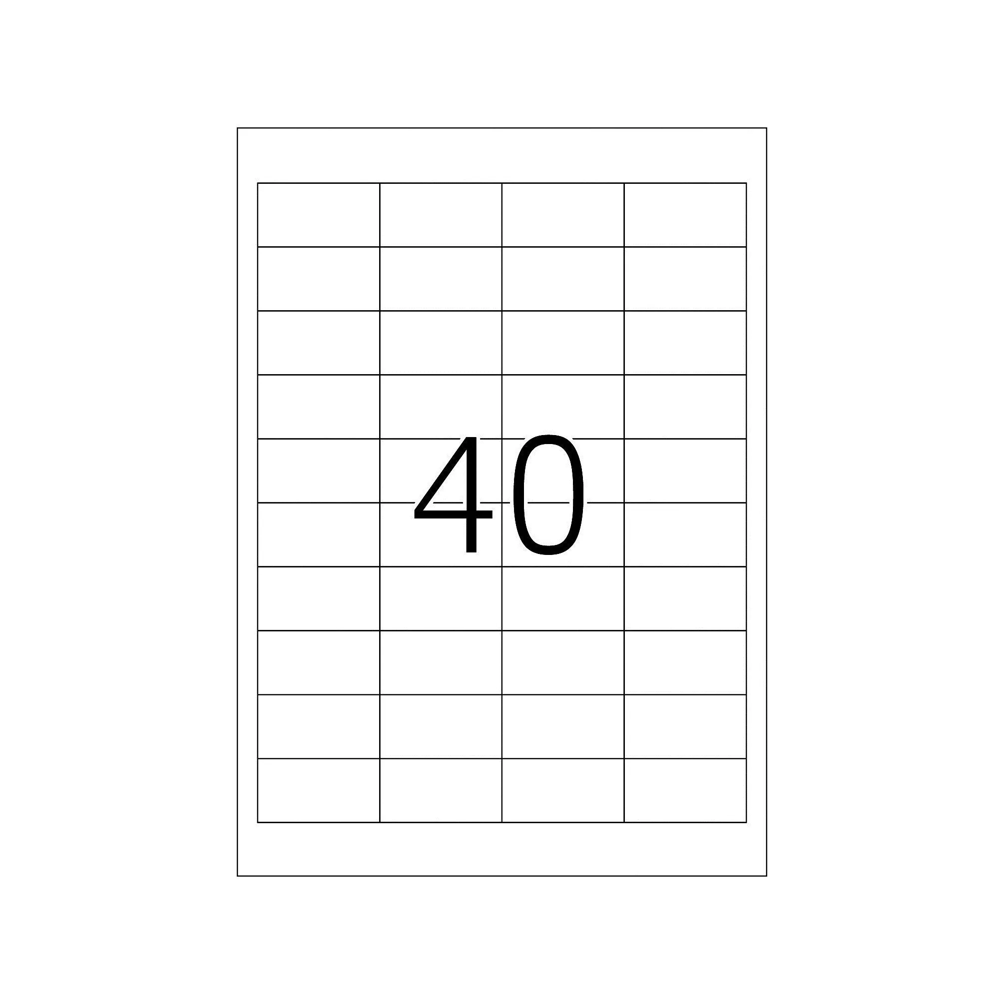 Premium Label A4 48.5 x 25.4mm (4474)