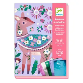 Pretty Woodland Animals Foil Pictures Kit