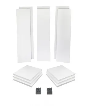 Primacoustic CLARITY Corporate Room Kit - Up to 120 Square Feet/11.1 SQM (Arctic White)
