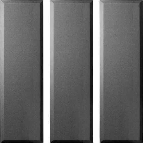 Primacoustic CONTROL COLUMN Panel 12" x 48" x 2", Beveled Edge - Black, 12 Pack