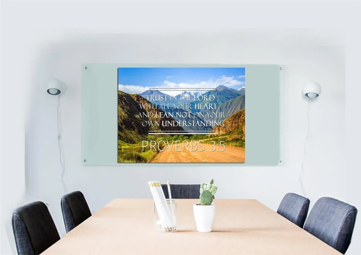 Proverbs 35 #3 Niv Trust In The Lord Bible Verse Wall Art Canvas - Christian Canvas Wall Art