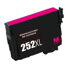 Remanufactured Epson WORKFORCE 252XL ink cartridges Magenta