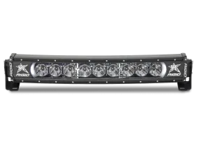 RIGID 20” Radiance™ Plus Curved (White) for 18-up Jeep Wrangler JL & Gladiator JT