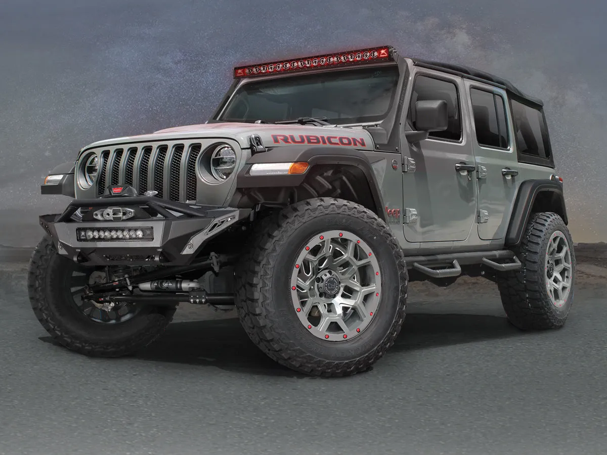 RIGID 20” Radiance™ Plus Curved (White) for 18-up Jeep Wrangler JL & Gladiator JT