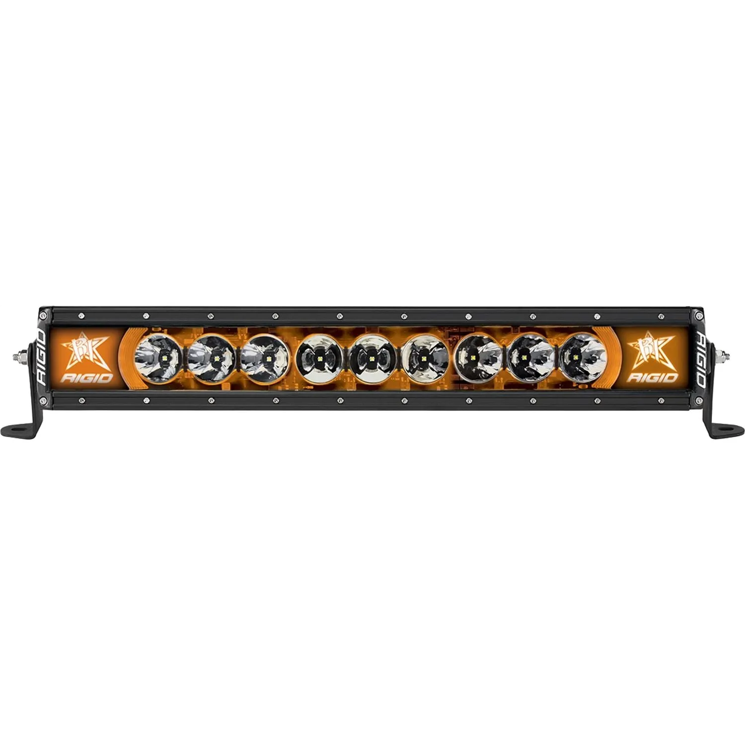 RIGID Radiance Plus LED Light Bar Broad-Spot Optic 20Inch With Amber Backlight