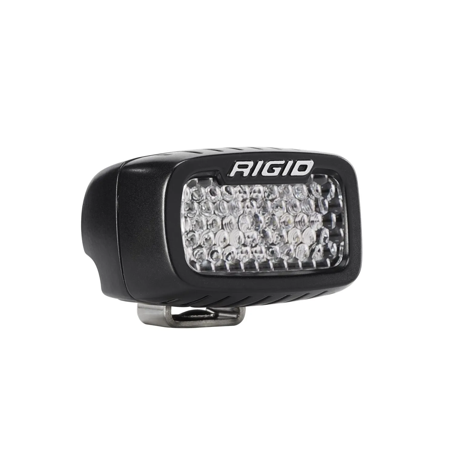 RIGID SR-M Series PRO Flood Diffused Surface Mount Black Housing Single